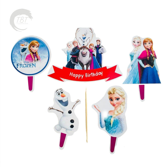 Frozen Paper Theme Topper Set