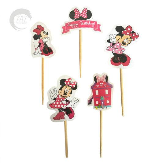 Minnie Paper Theme Topper Set