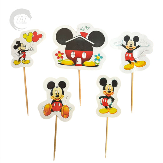 Mickey House Paper Theme Topper Set