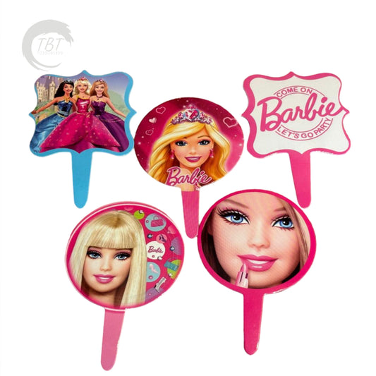 Barbie Paper Theme Topper Set