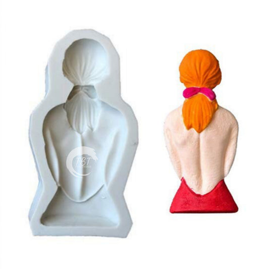 Back Lady Silicone Fondant Mold