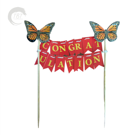 Congratulation Hanging Paper Topper