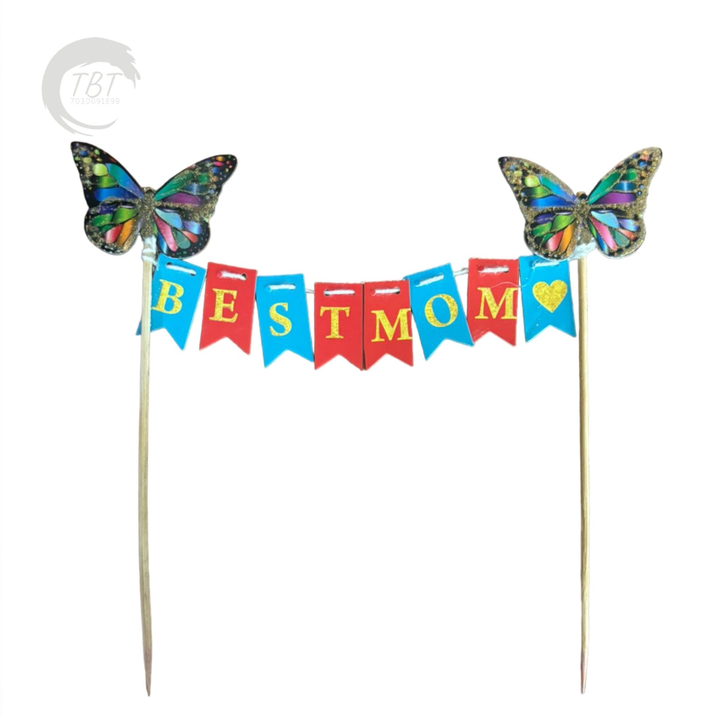 Best Mom Hanging Paper Topper