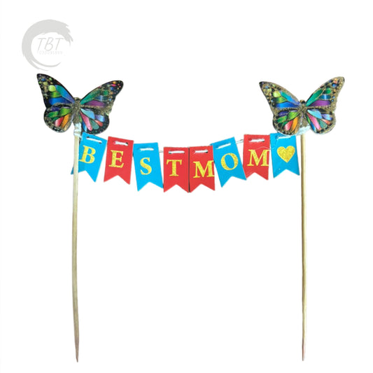 Best Mom Hanging Paper Topper