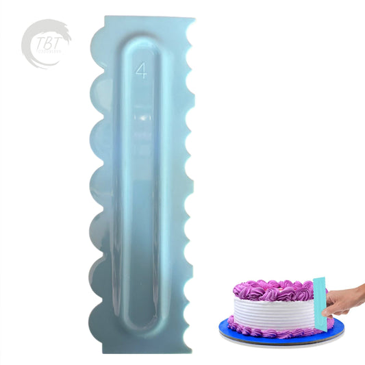 Tall Cake Comb Scraper #7