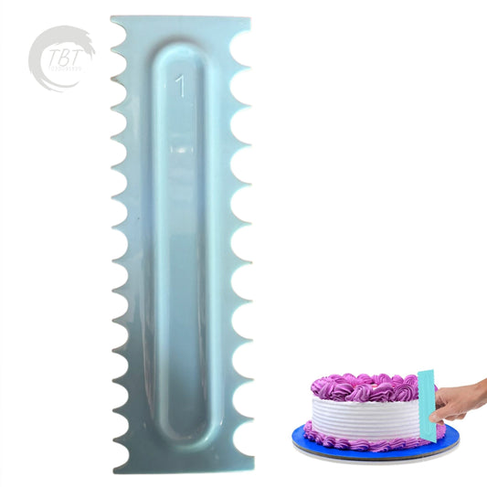 Tall Cake Comb Scraper #9