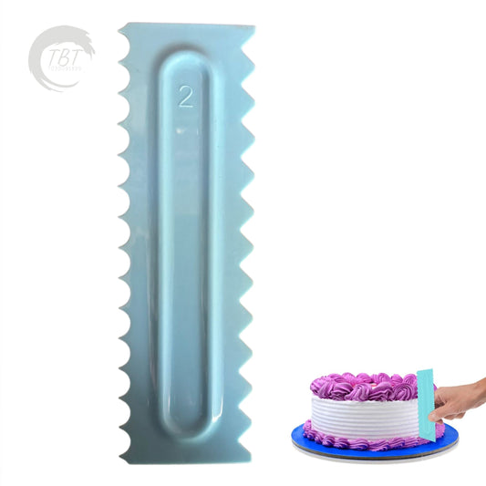 Tall Cake Comb Scraper #2