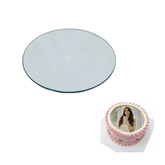 Acrylic Round Selfie Mirror 6 Inch