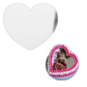 Acrylic Heart Selfie Mirror 7 Inch