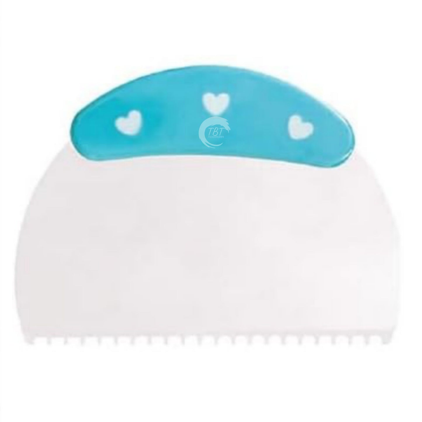 Plastic Cake Cream Scraper #4