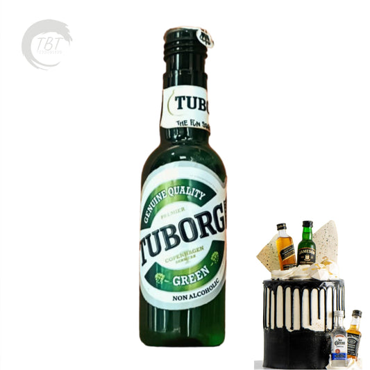 Tuborg Beer Liquor Bottle Miniature Cake Toy