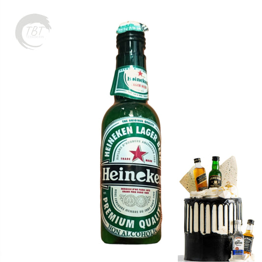 Heineken Beer Liquor Bottle Miniature Cake Toy