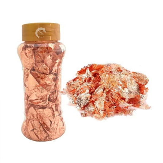Non Edible Silver Foil Flake Bottle