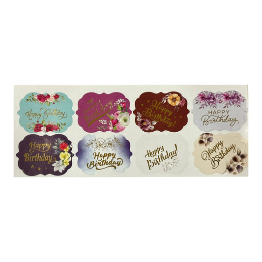 Happy Birthday Sticker Sheet