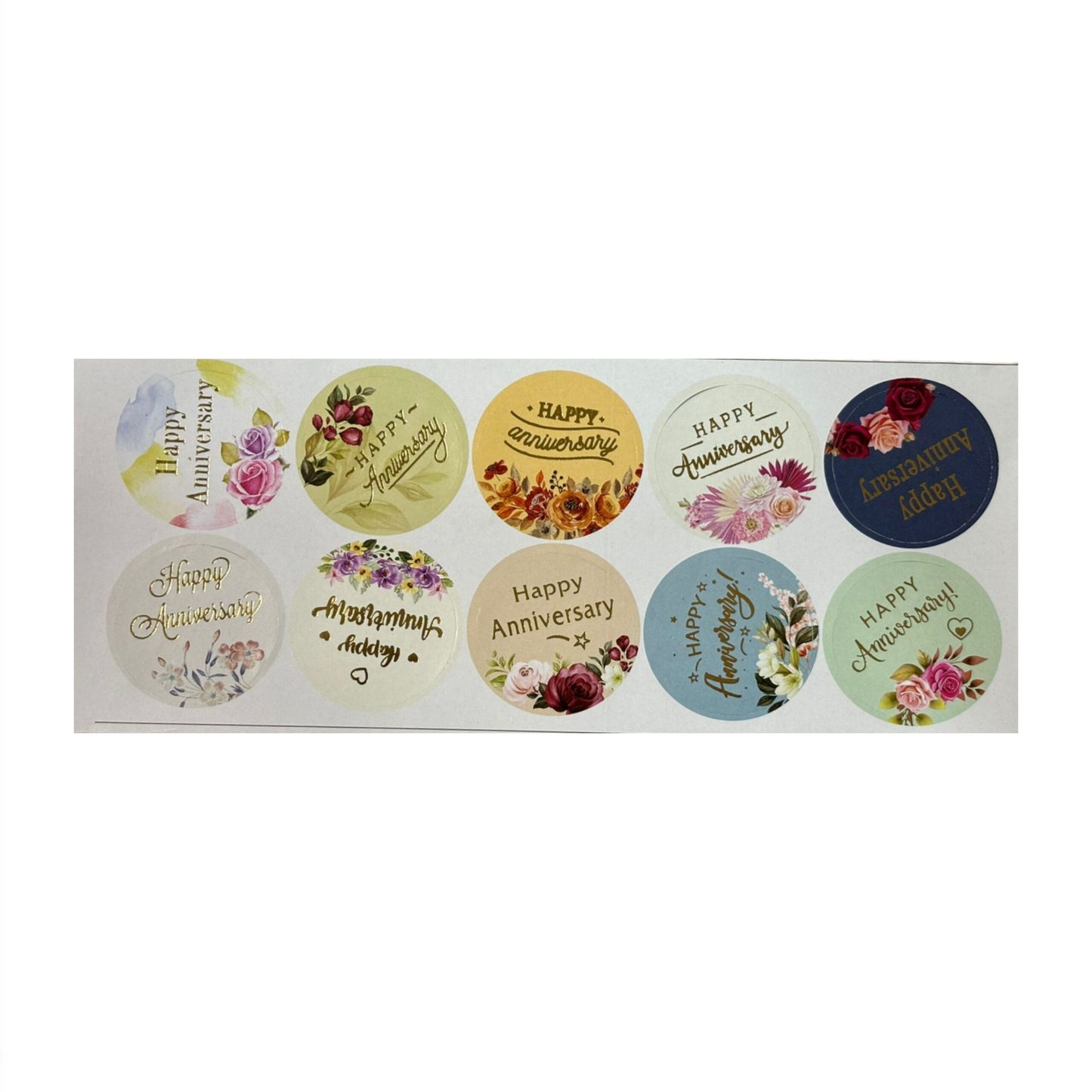 Happy Anniversary Sticker Sheet