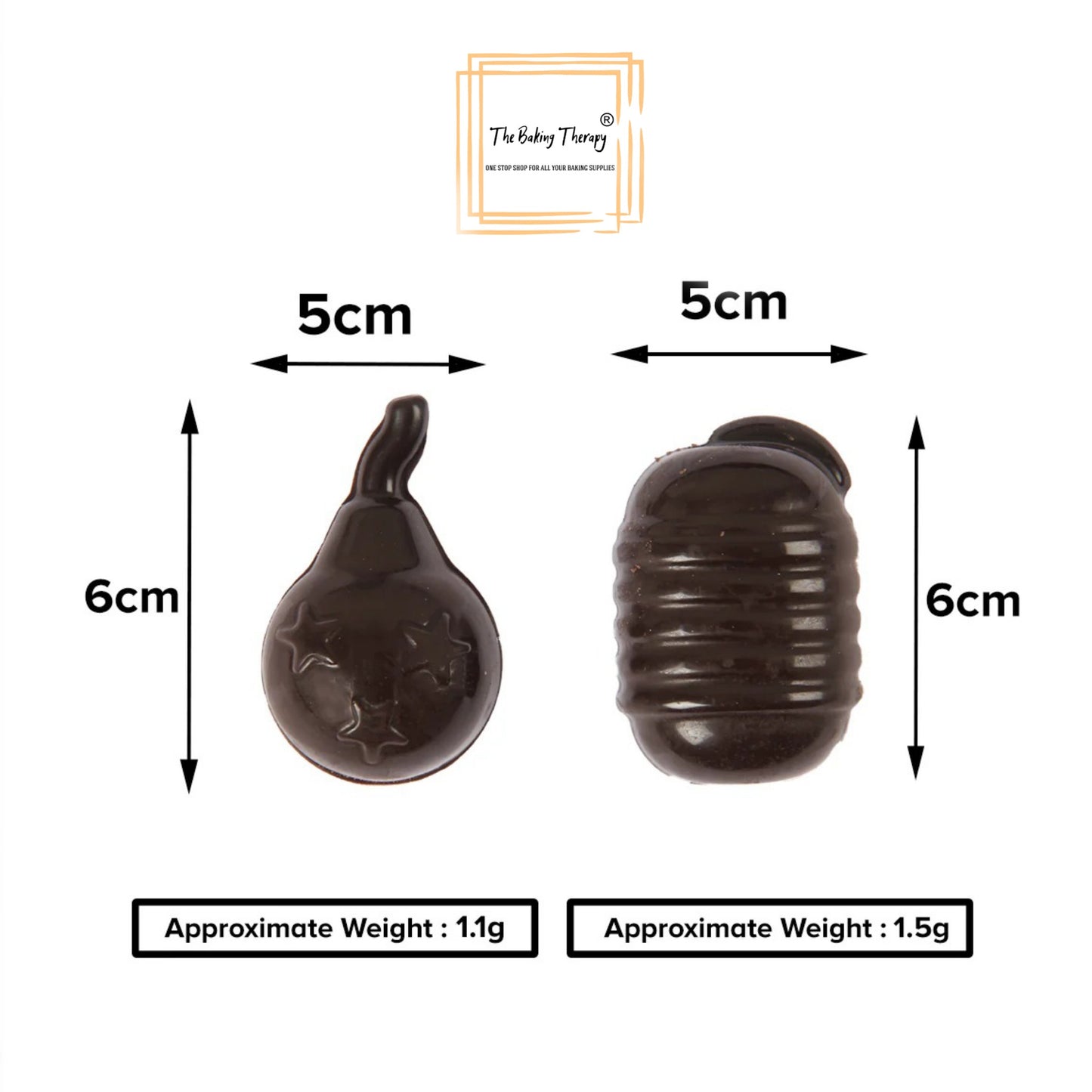 8 Cavity Anar And Sutli Rassi Bomb Shape Mold Silicone Chocolate Mold