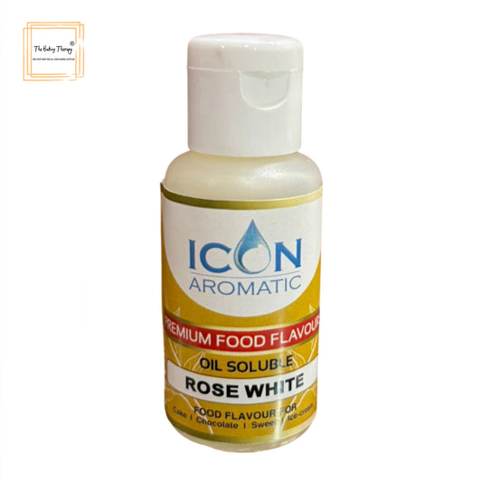 Icon Rose White Oil Based Essence 15ml