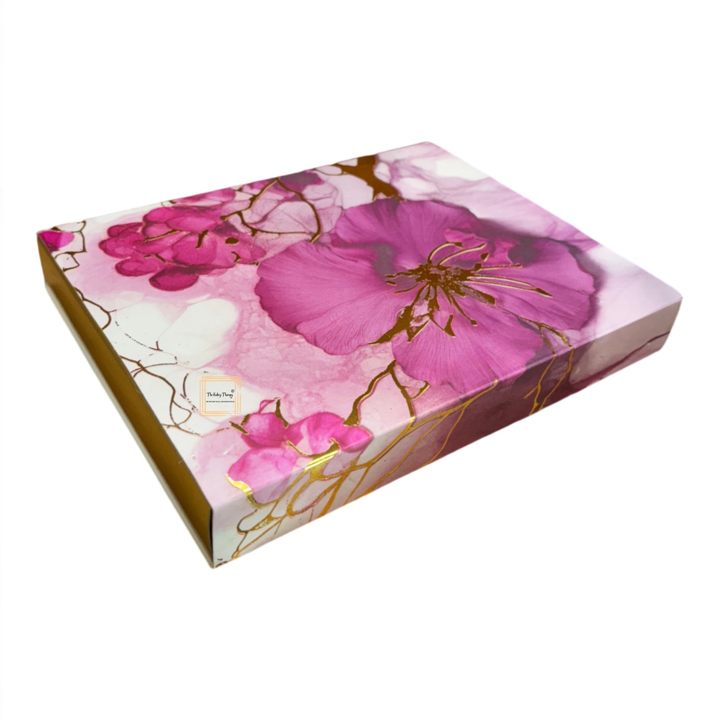 12 Cavity Hard Floral Chocolate Box Without Cavity - #1