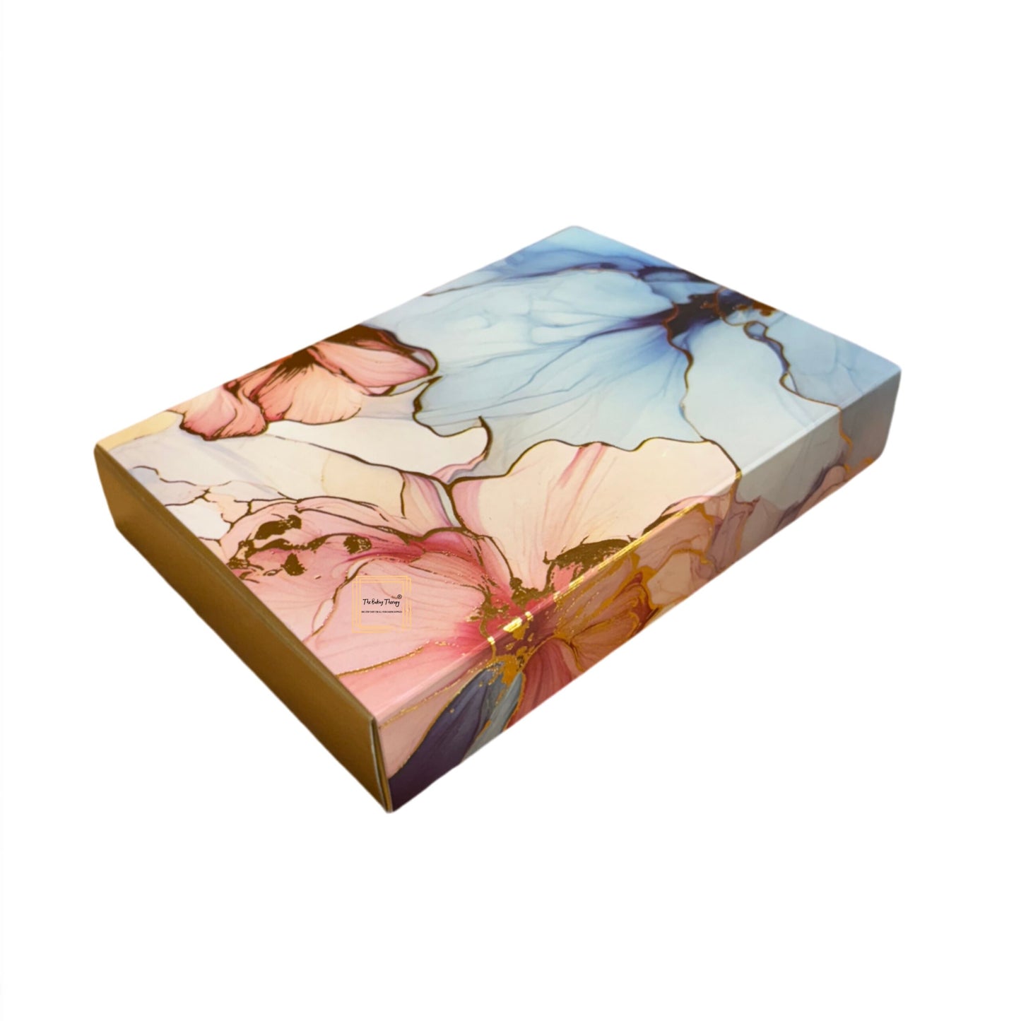 6 Cavity Hard Floral Chocolate Box Without Cavity - #1