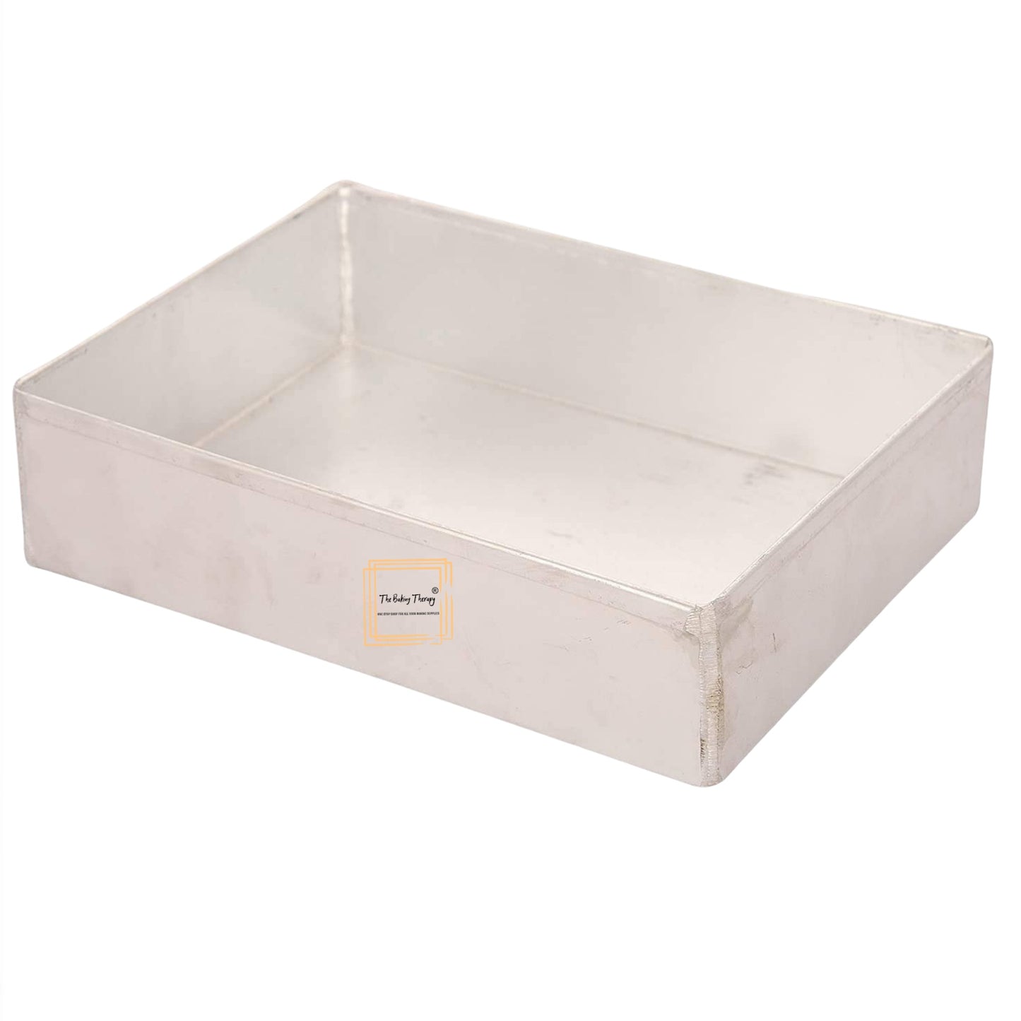 Aluminum Rectangle Cake Tin Baking Tray Cake Mold 12x10x2.5 Inch