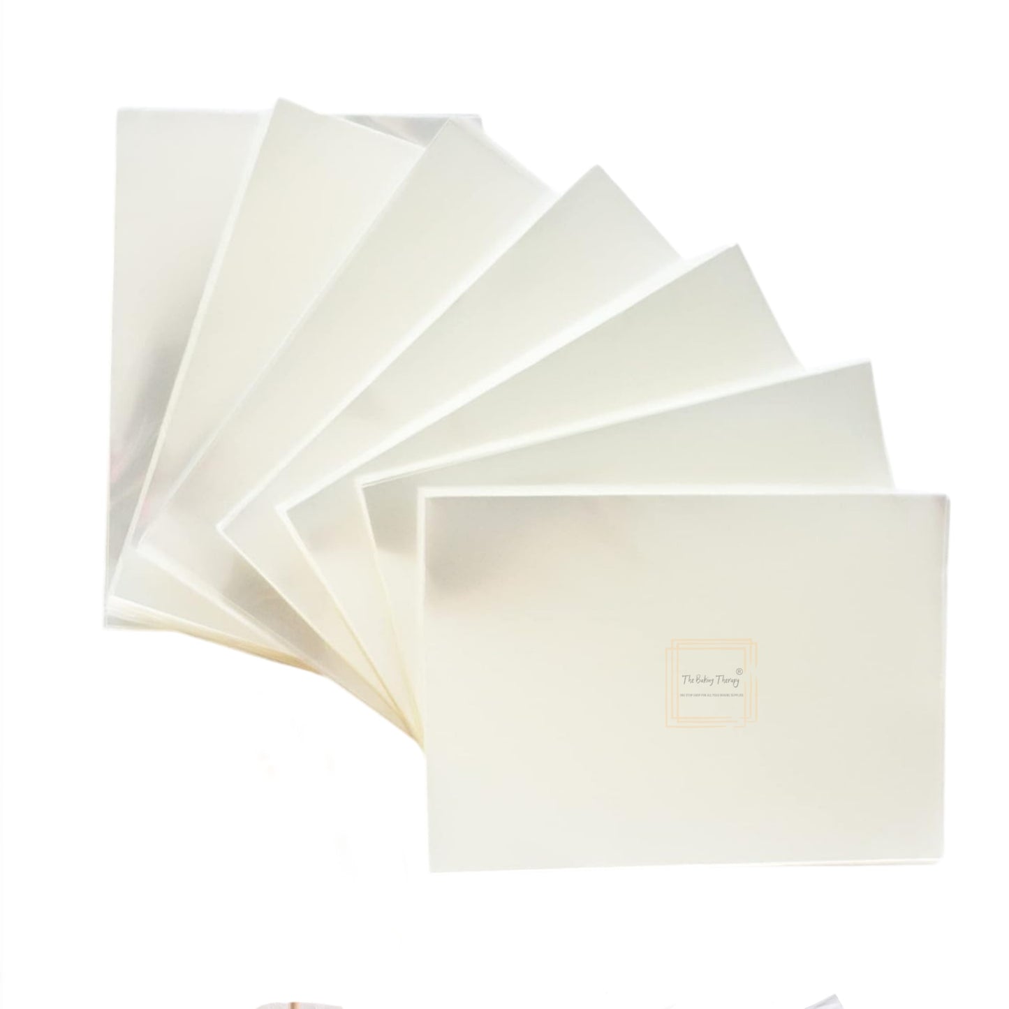 Candy And Chocolate Clear Transparent Wrapper 5x4.5 Inch