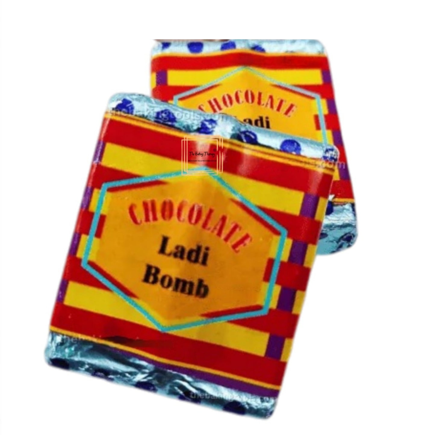 Diwali Cracker Ladi Bomb Chocolate Stickers