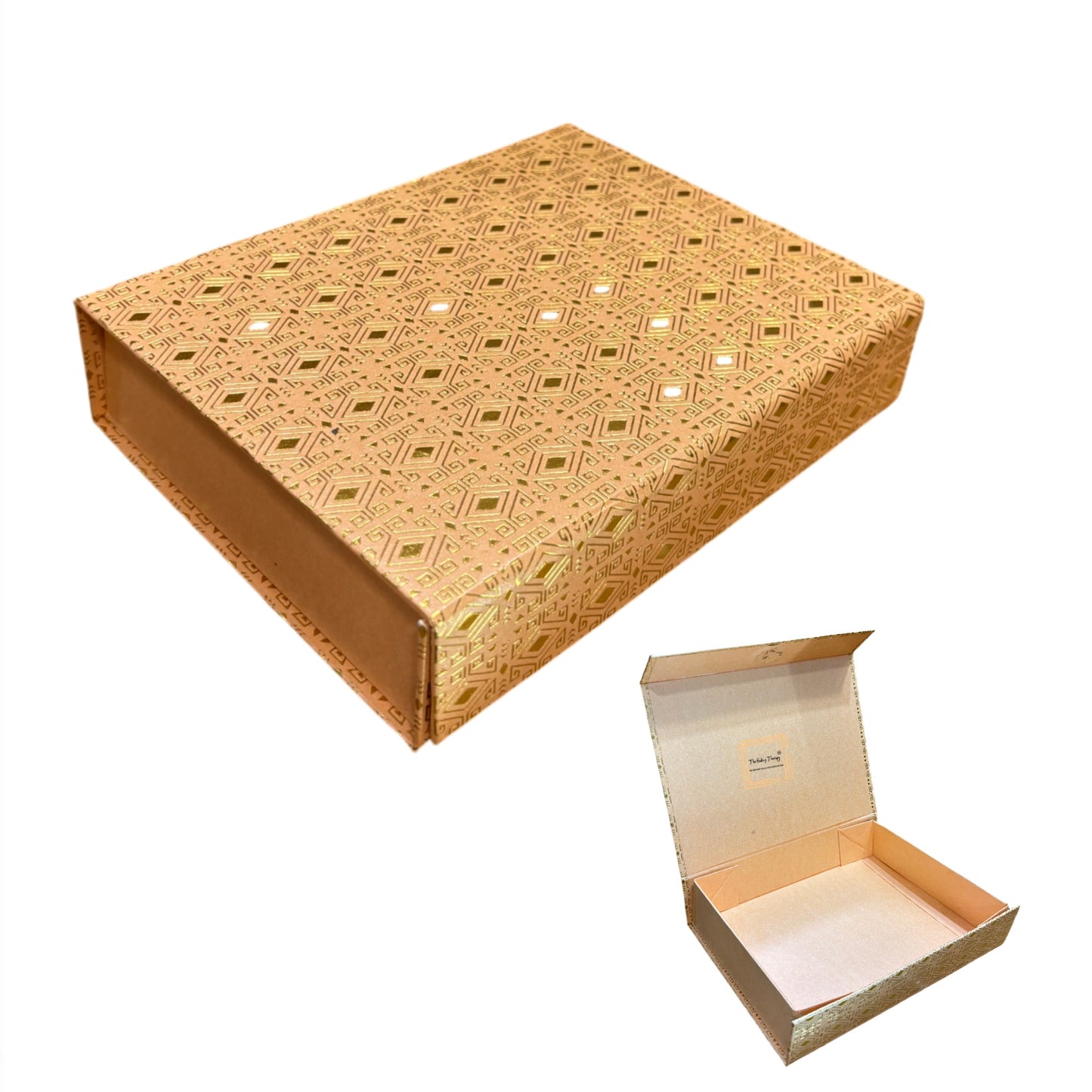 12 Cavity Foldable Rigid Chocolate Box With Magnetic Flap #4