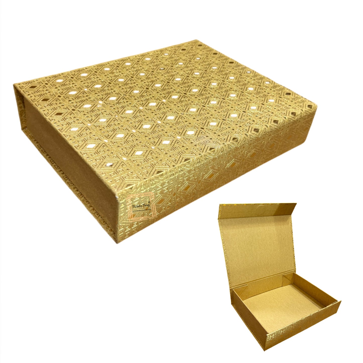 12 Cavity Foldable Rigid Chocolate Box With Magnetic Flap #2