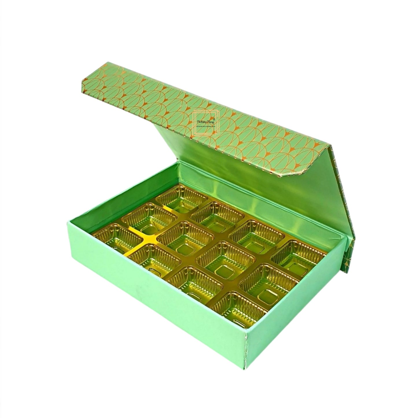 12 Cavity Foldable Rigid Chocolate Box With Magnetic Flap #4