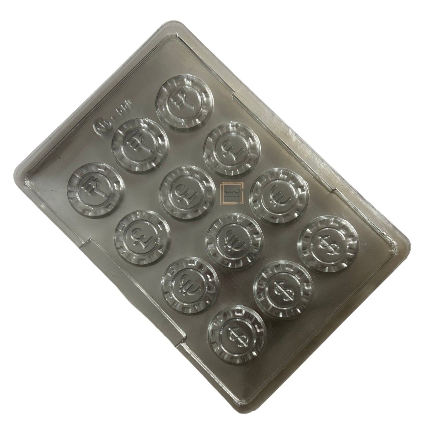 Poker Chips PVC Chocolate Mold