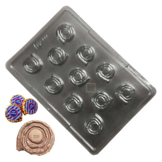 Diwali Cracker Chakri PVC Chocolate Mold