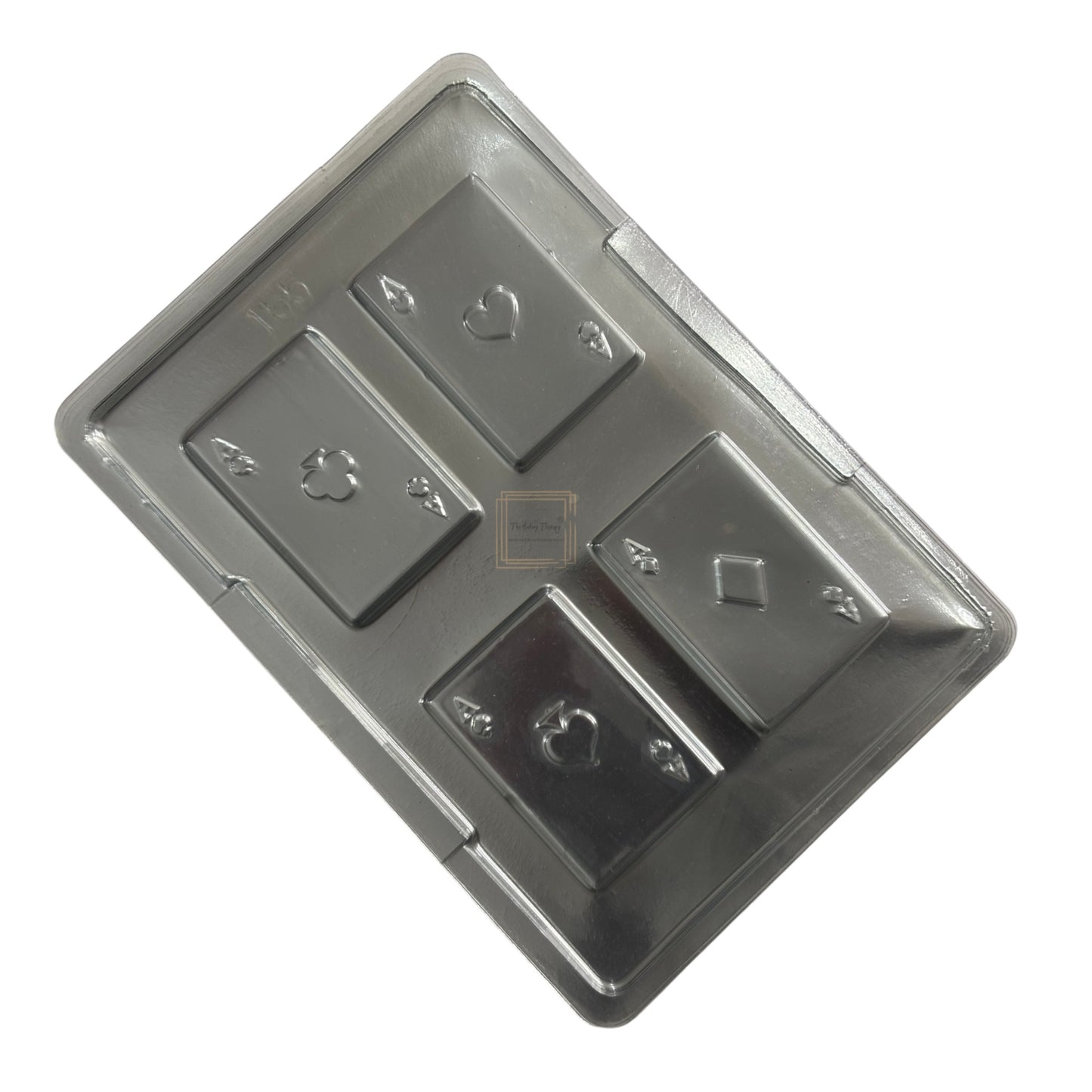 Diwali Poker Play Card Shape Chocolate PVC Mold