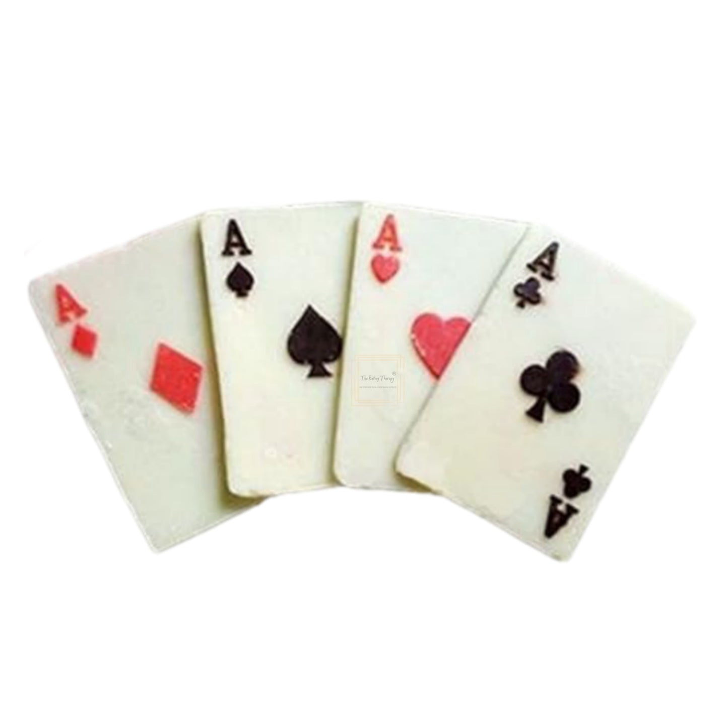 Diwali Poker Play Card Shape Chocolate PVC Mold