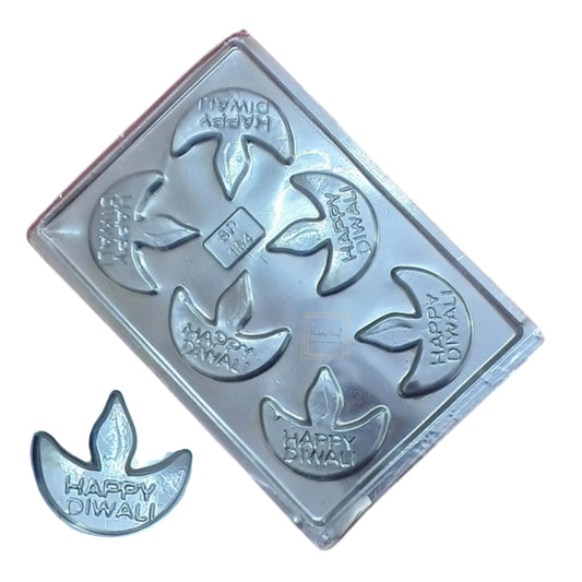 Happy Diwali Big Diya Theme Chocolate PVC Mold