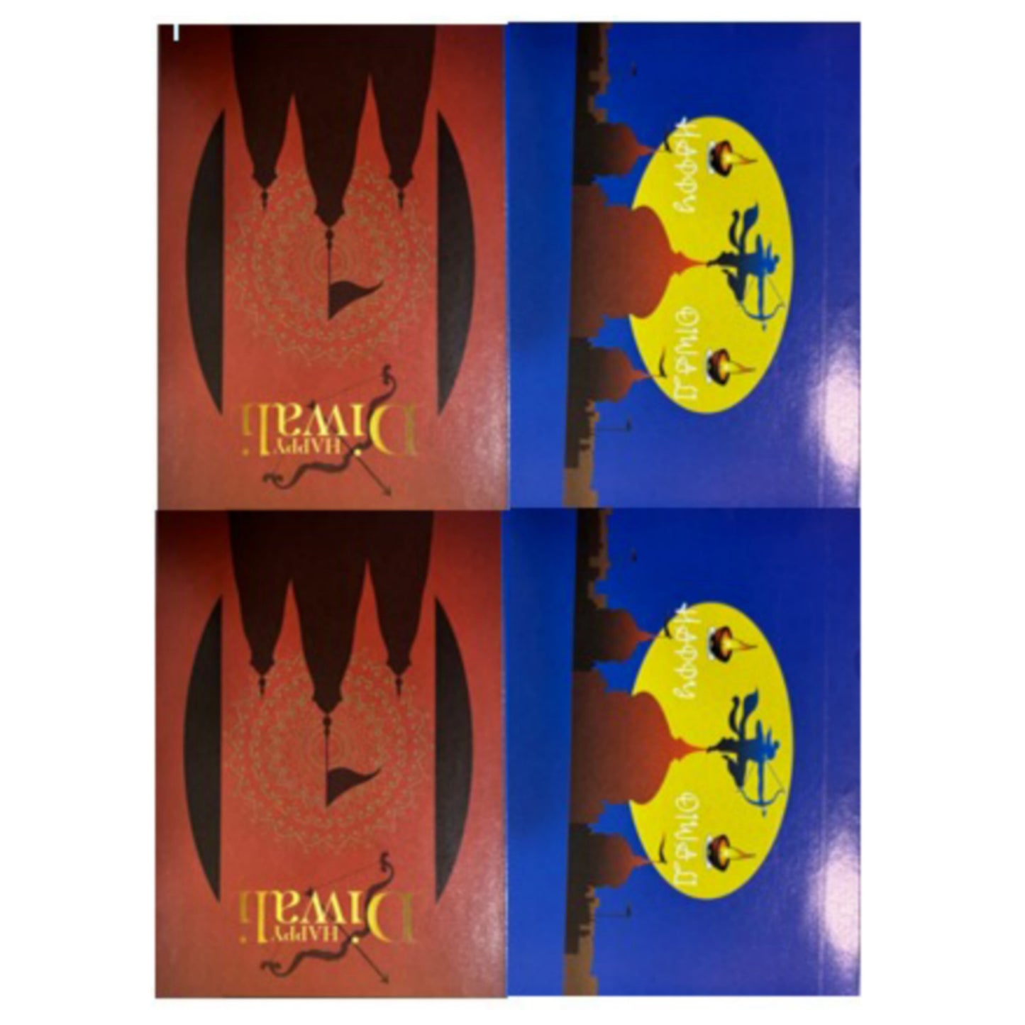 Happy Diwali Chocolate Bar Stickers #3