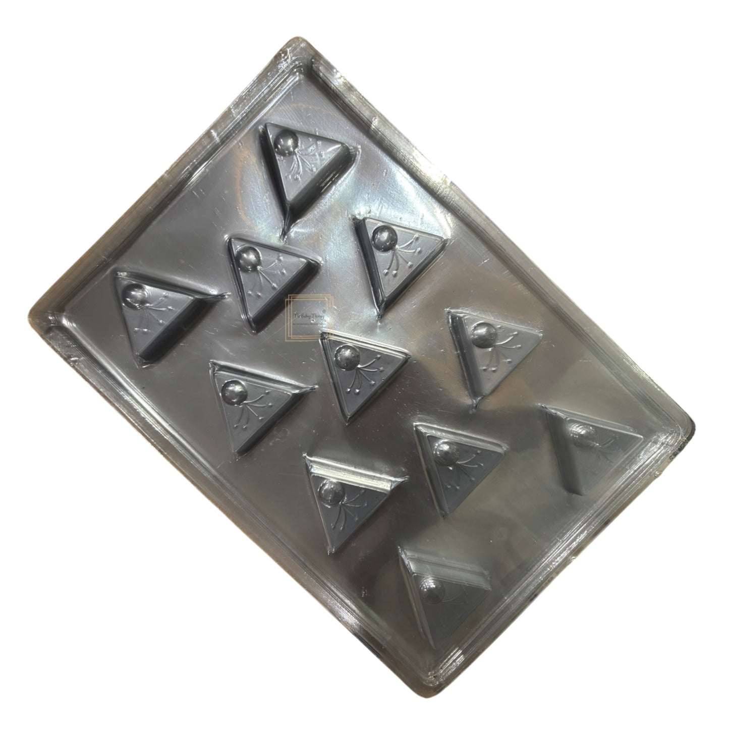 Diwali Cracker Triangle Anar PVC Chocolate Mold
