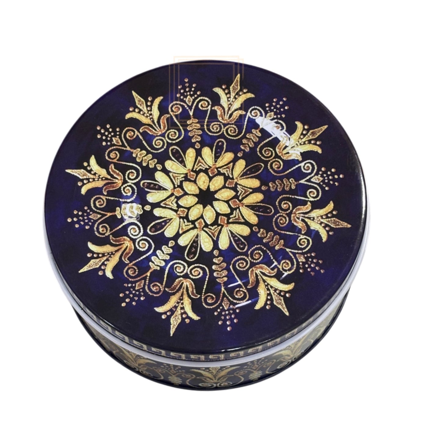 Imported Printed Dream Cake Tin Torte Cake Cookie Cake Tin #3