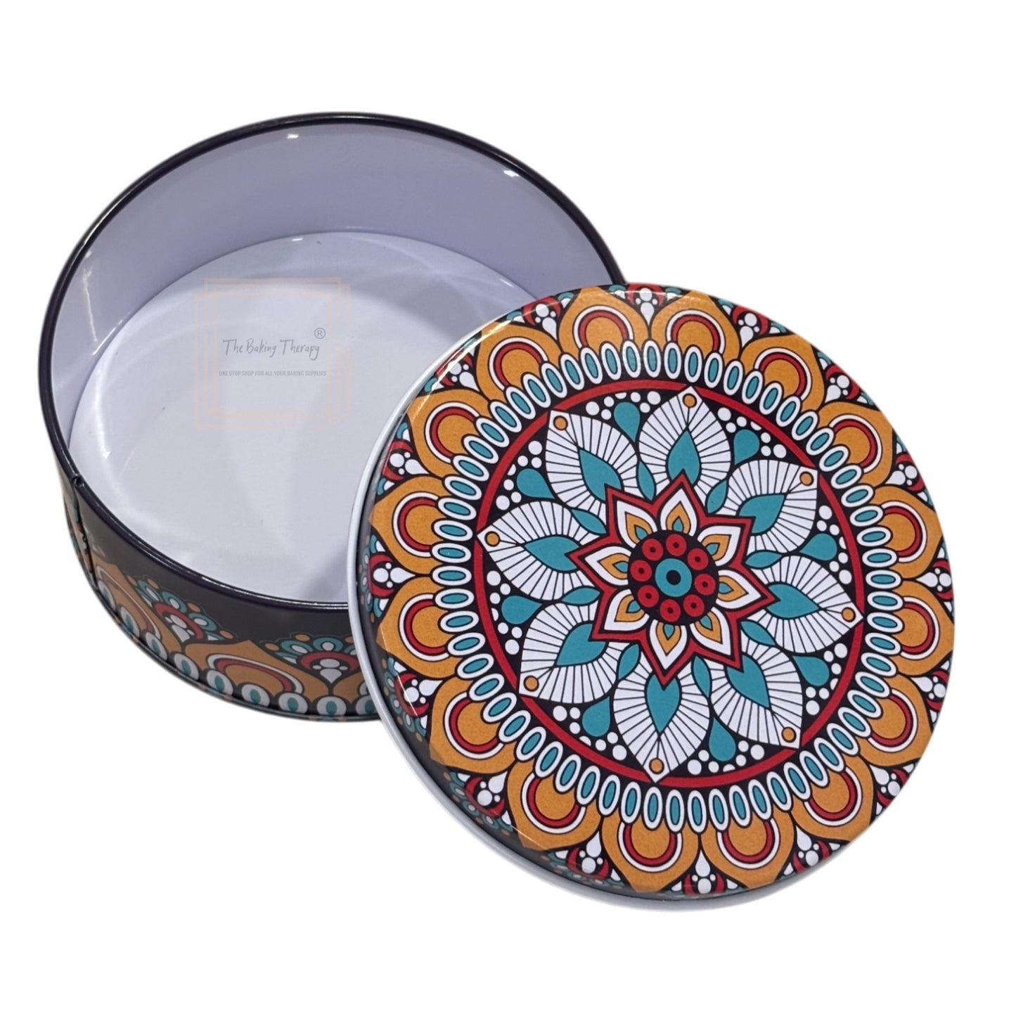 Imported Printed Dream Cake Tin Torte Cake Cookie Cake Tin #8