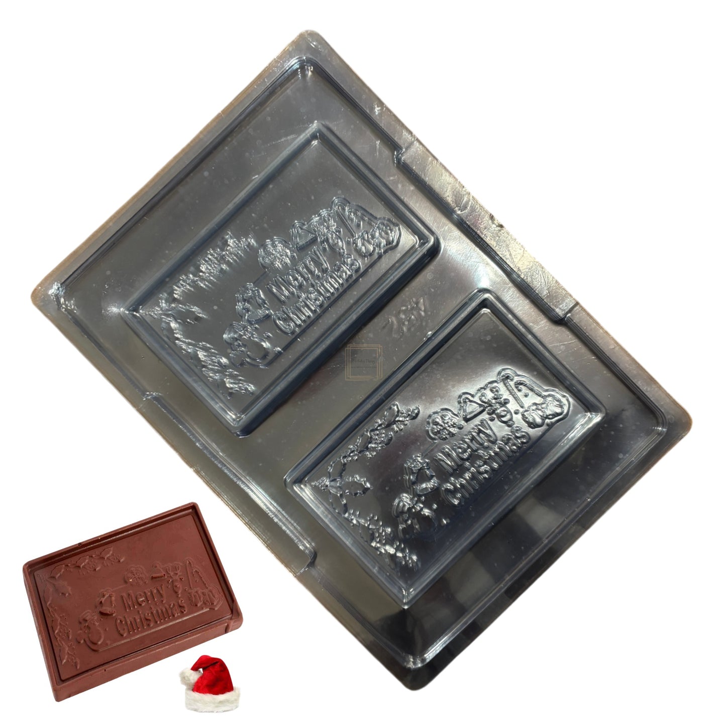 Merry Christmas PVC Chocolate Mold
