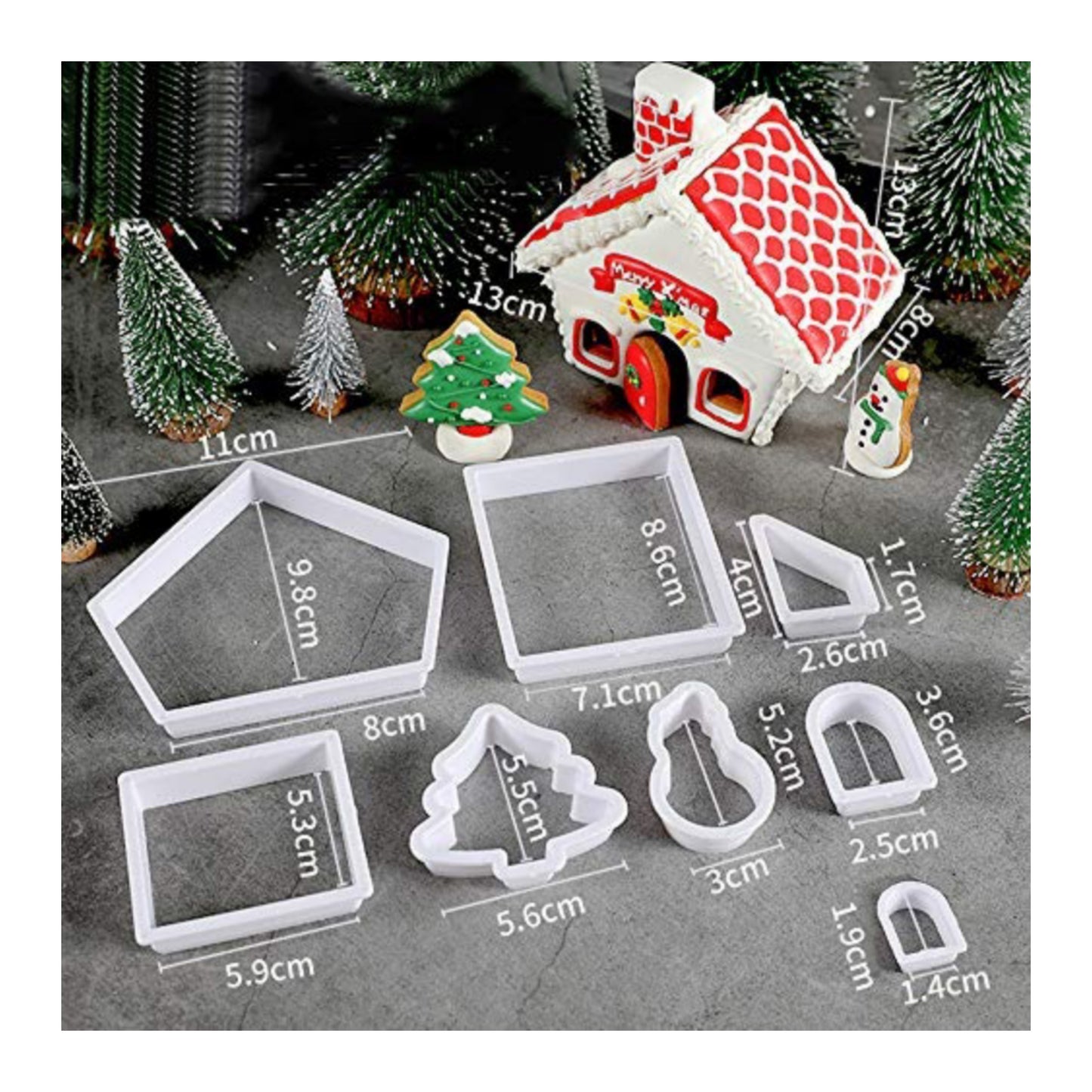 Christmas Tree Shape Fondant Cutter