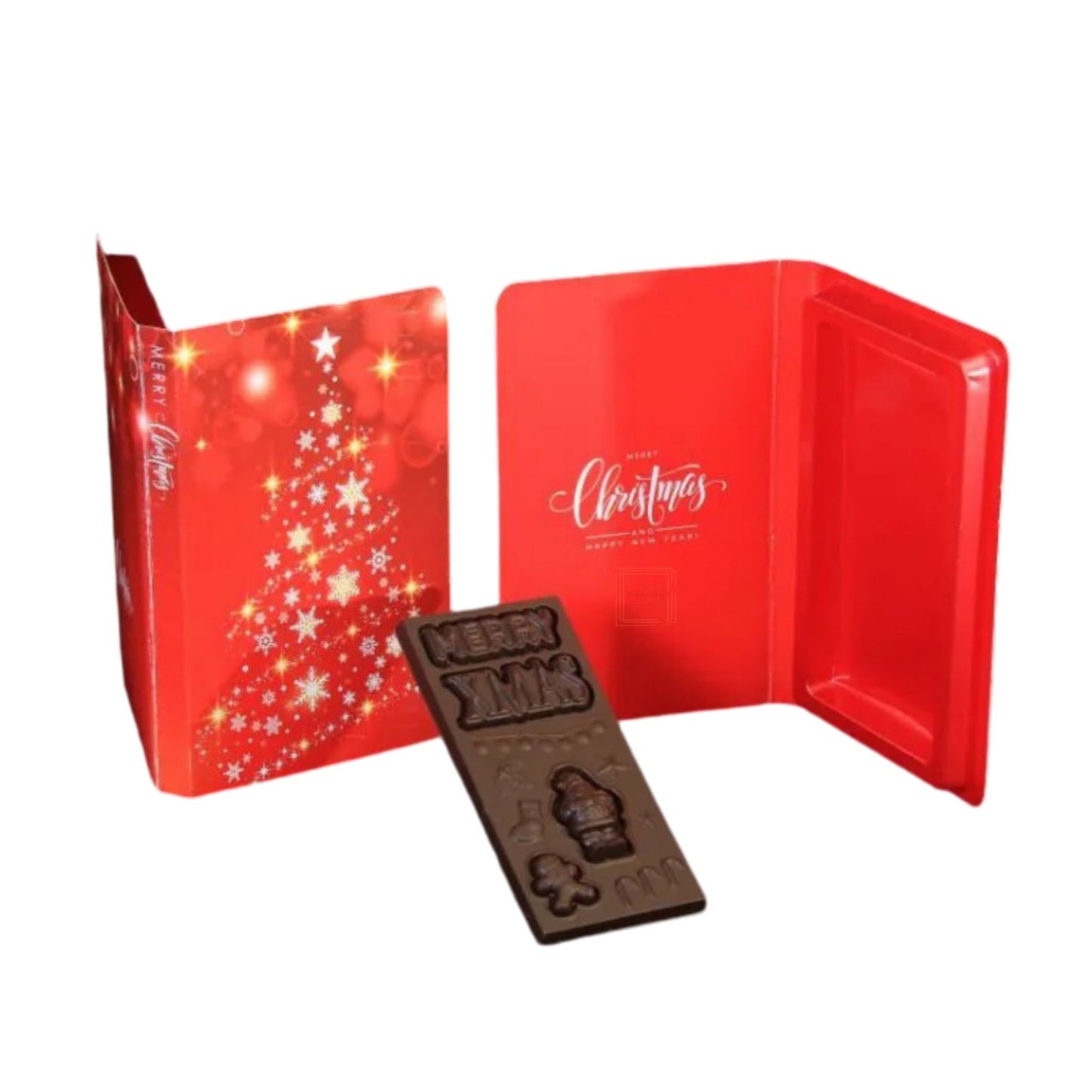 Christmas Festive Chocolate Bar Book Box