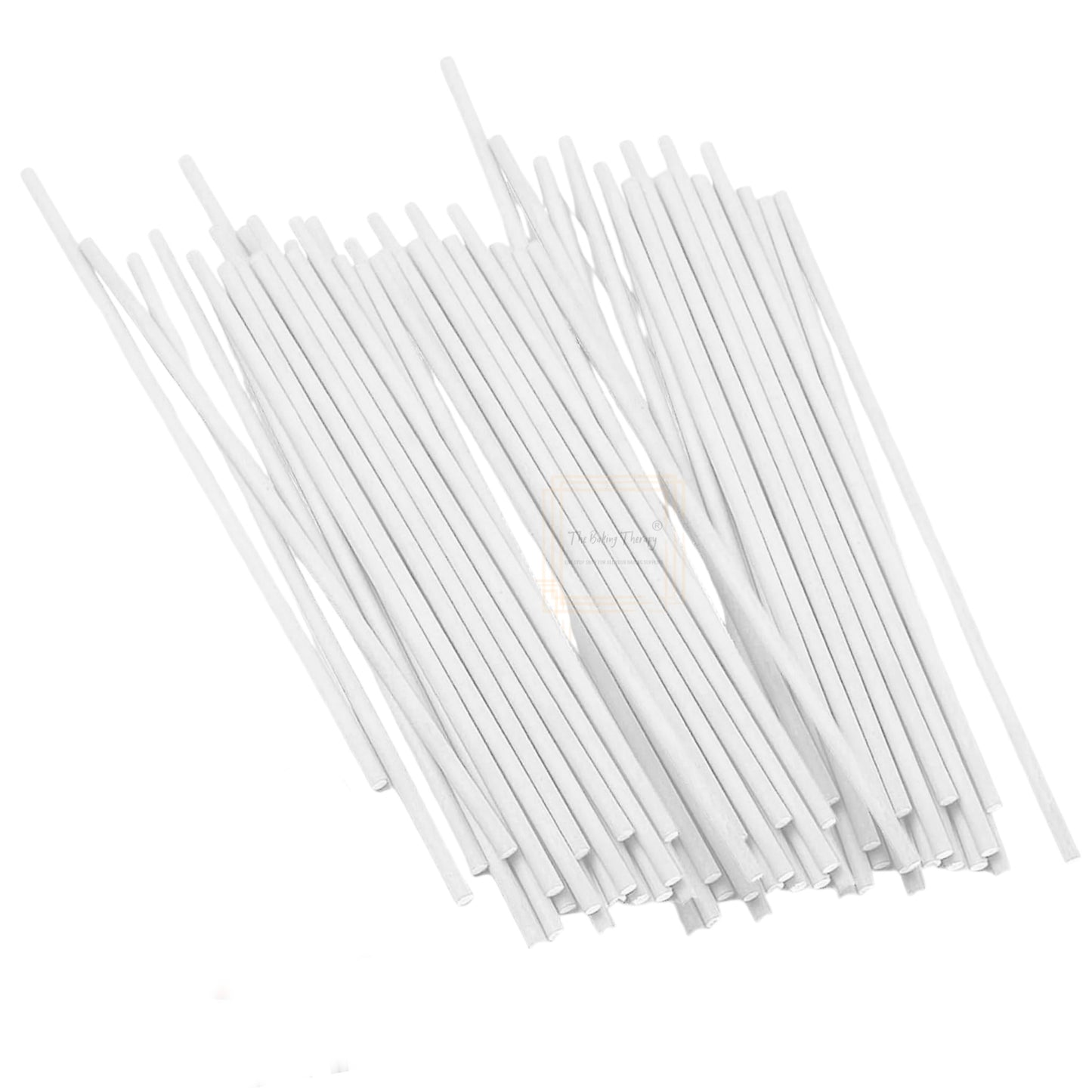 Plastic Long Lollipop Sticks 50Pcs
