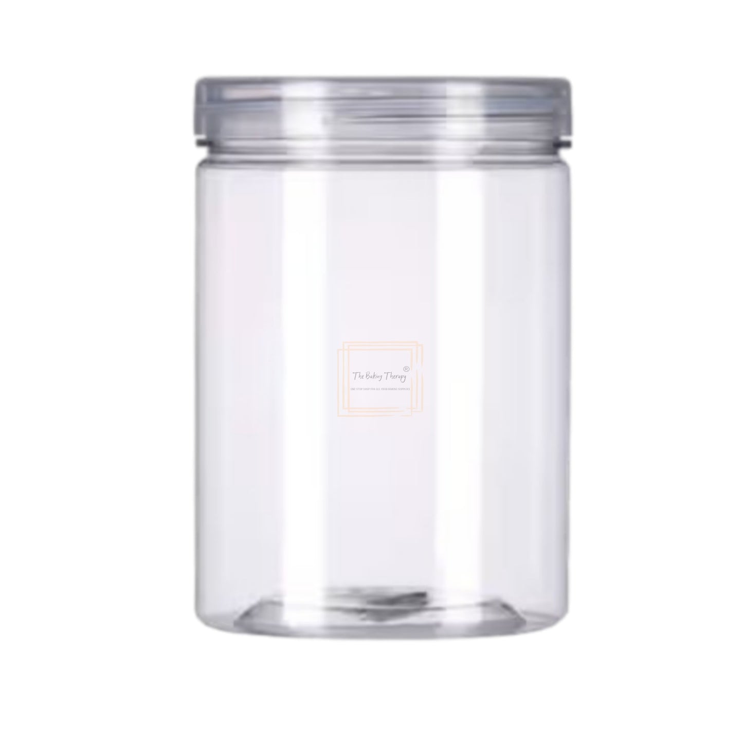 Round Transparent Plastic Big Pet Jar