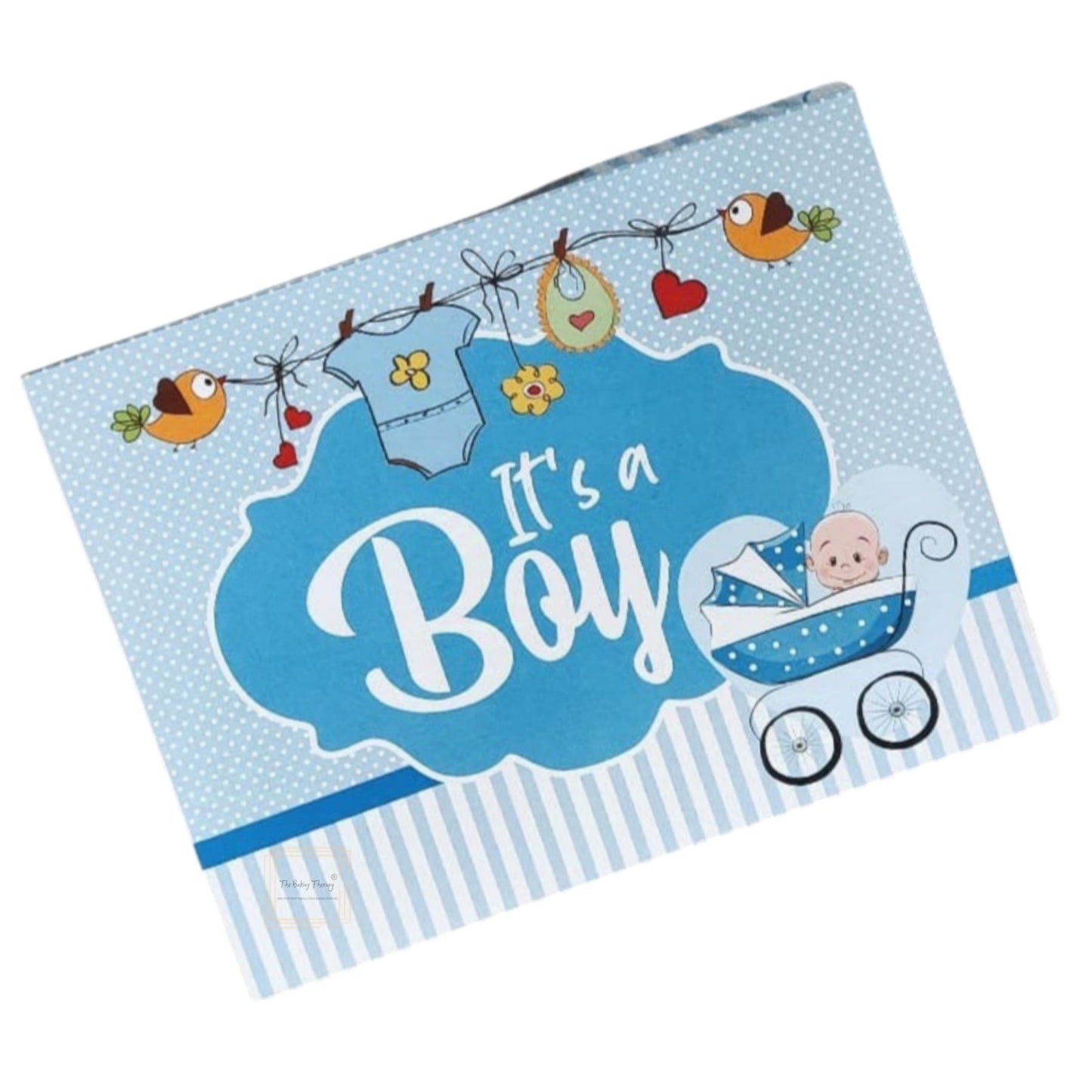 12 Cavity Baby Shower It's Boy Chocolate Packing Box (Without Cavity)