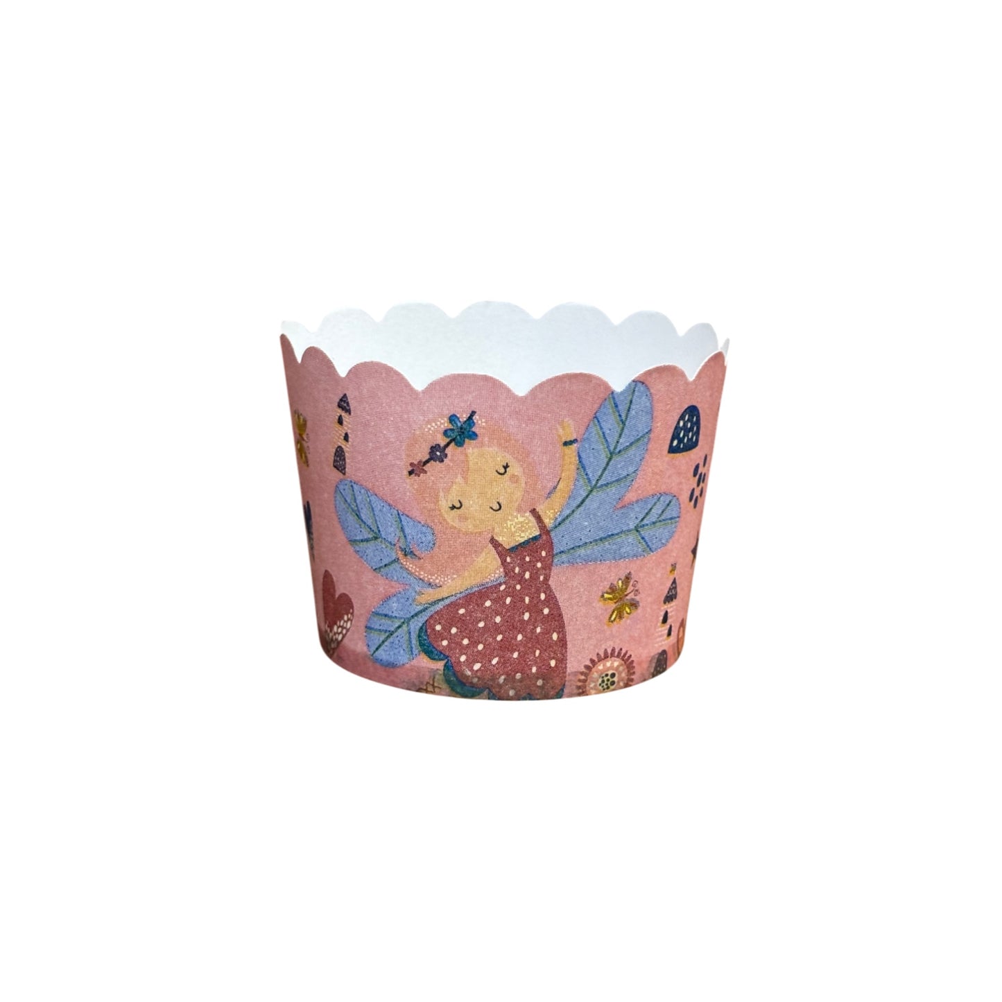 Christmas Festival Special Paper Bake And Serve Cupcake & Muffin Liners Baking Mold (Pack Of 50 Pcs)