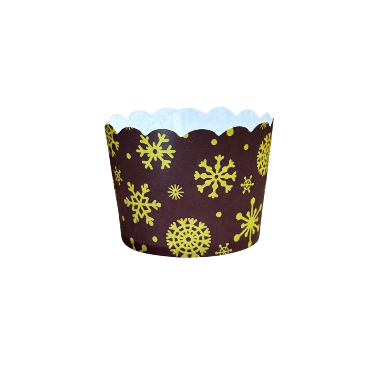 Christmas Festival Special Paper Bake And Serve Cupcake & Muffin Liners Baking Mold (Pack Of 50 Pcs)