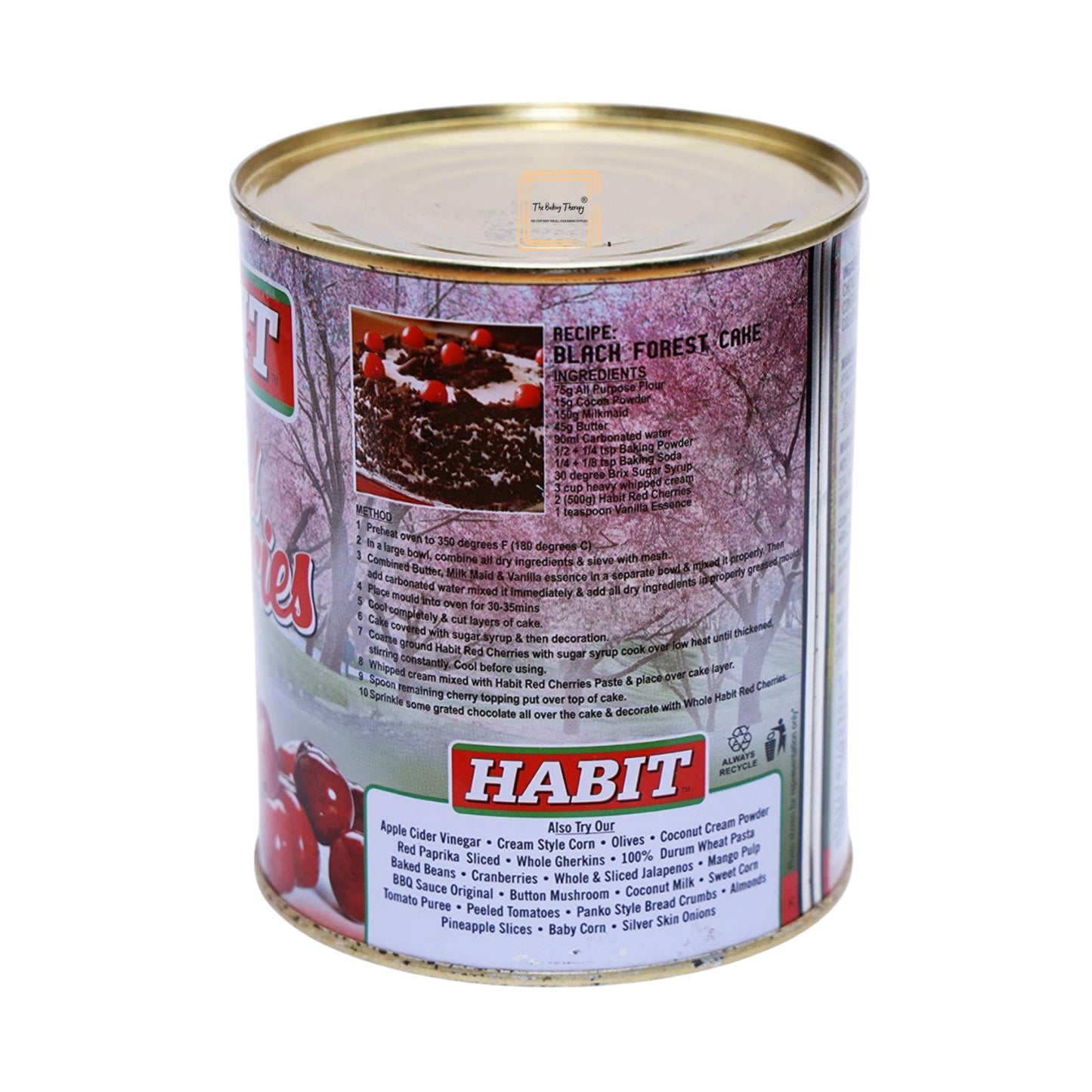 Habit Red Cherries Tin (850gm)