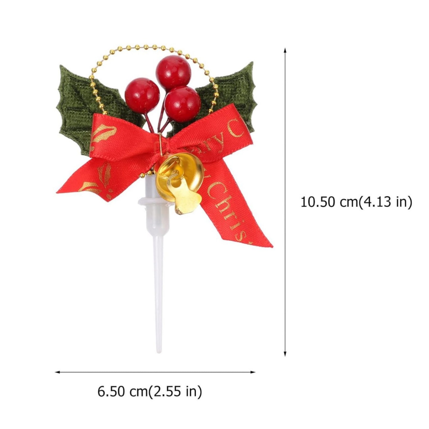 Christmas Tree Leaves Cake And Cupcake Topper
