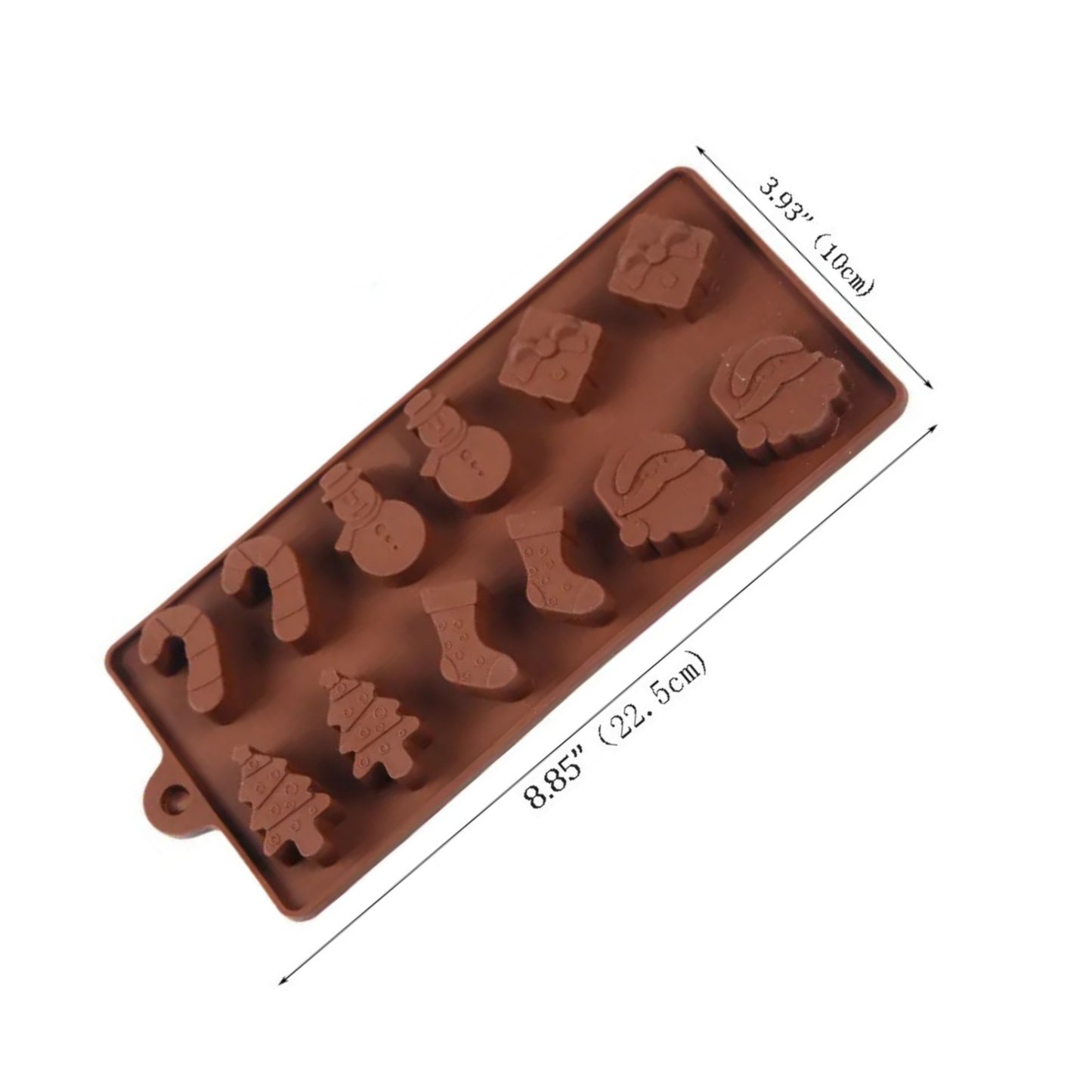 Christmas Celebration Silicone Chocolate Mold
