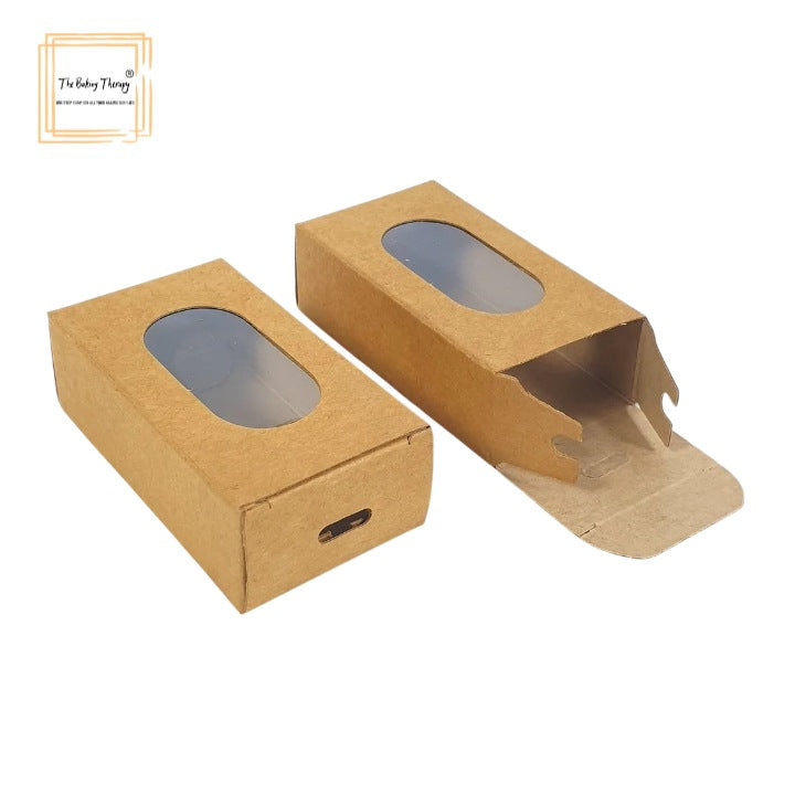 Cakesicle Packing Brown Kraft Boxes ( Pack Of 10 Pcs )